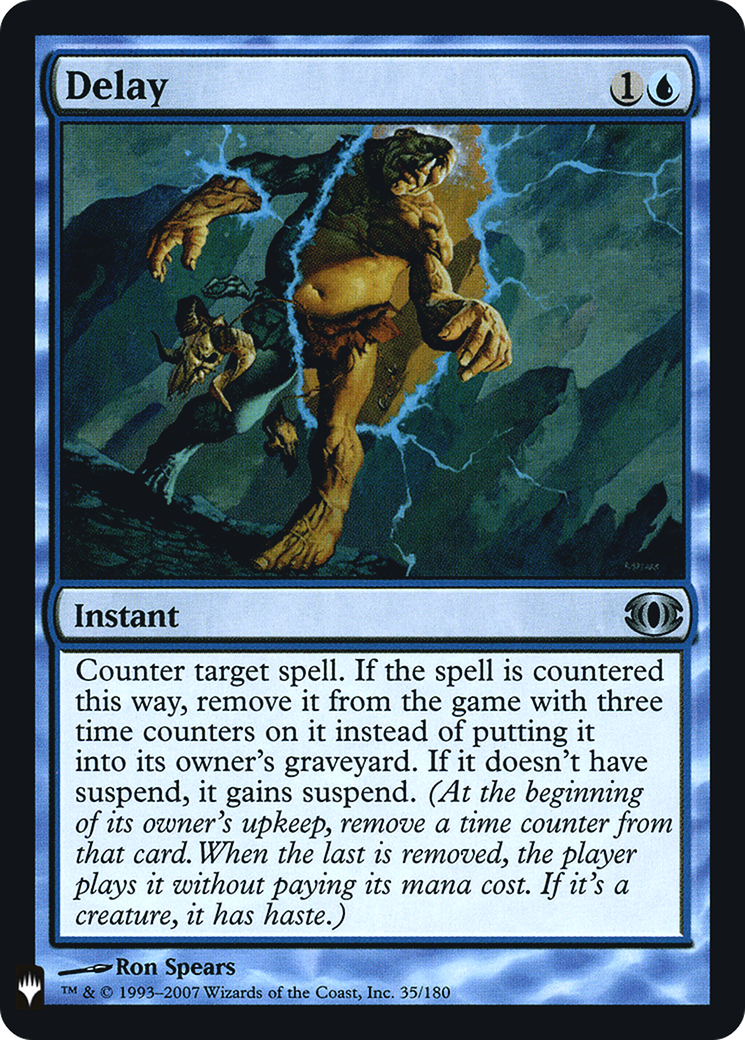Delay (LIST-035)  Foil - The List
