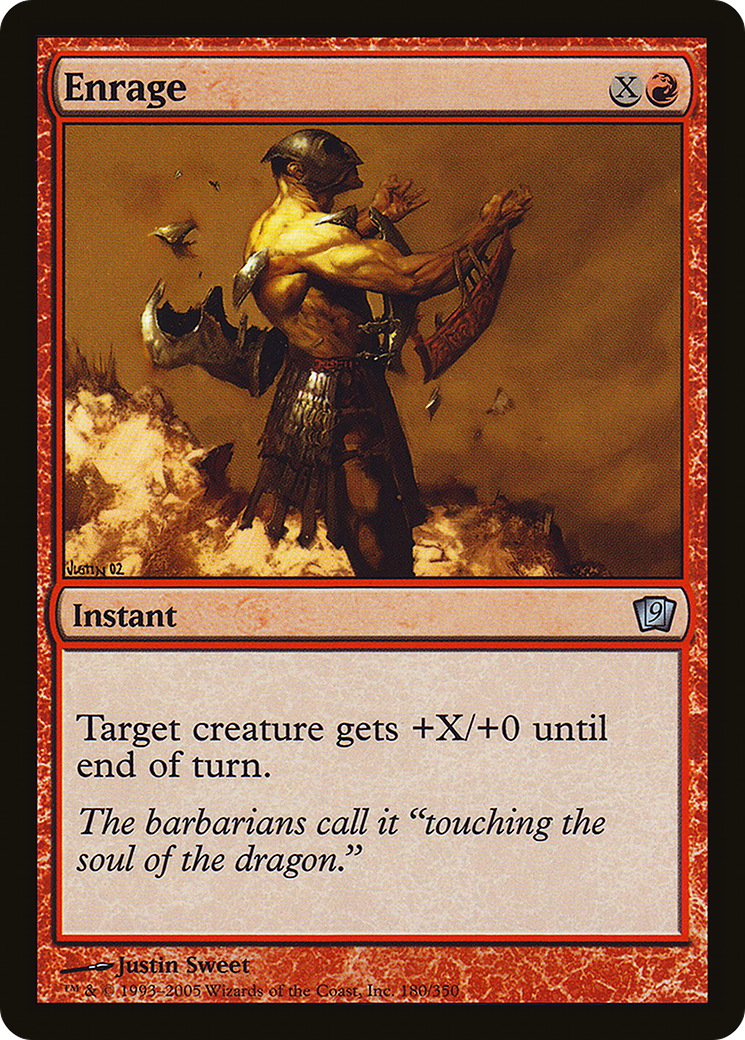 Enrage (9ED-180★) - Ninth Edition Foil