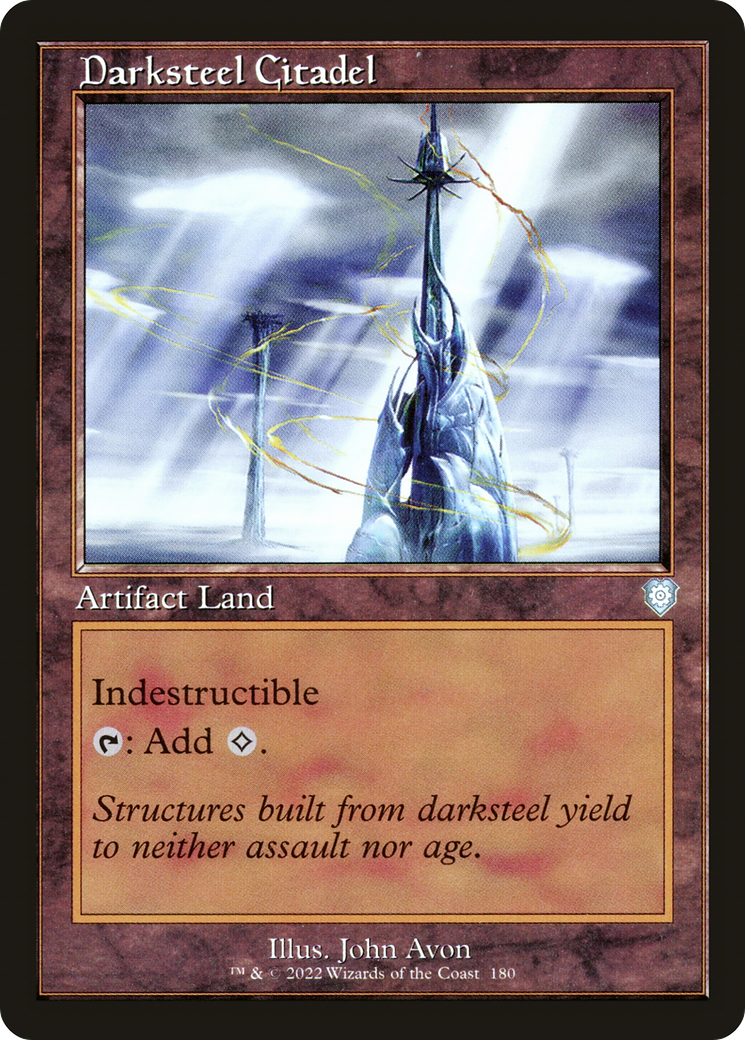 Darksteel Citadel (Retro Frame) (BRC-180)  - The Brothers' War Commander