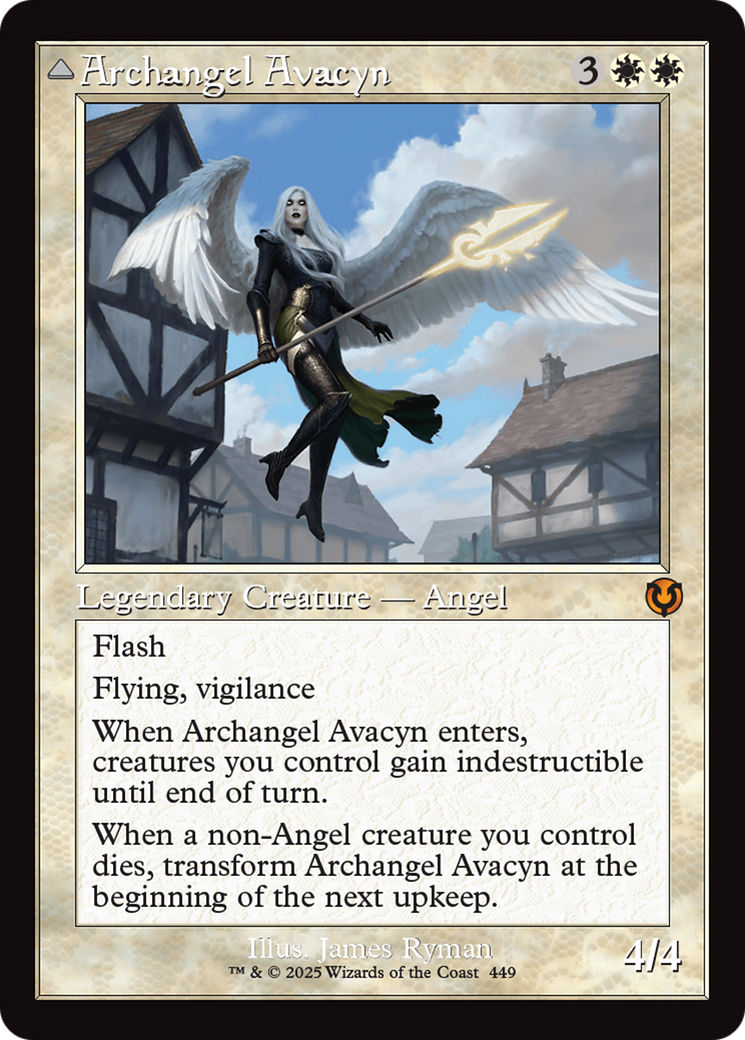 Archangel Avacyn (Retro Frame) (INR-449) - Innistrad Remastered