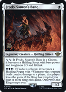 Frodo, Sauron's Bane (PRE-018)  Foil - Tales of Middle-earth Promos