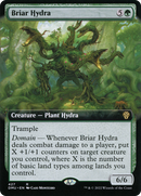 Briar Hydra (Extended Art) (DMU-427)  - Dominaria United: (Extended Art)