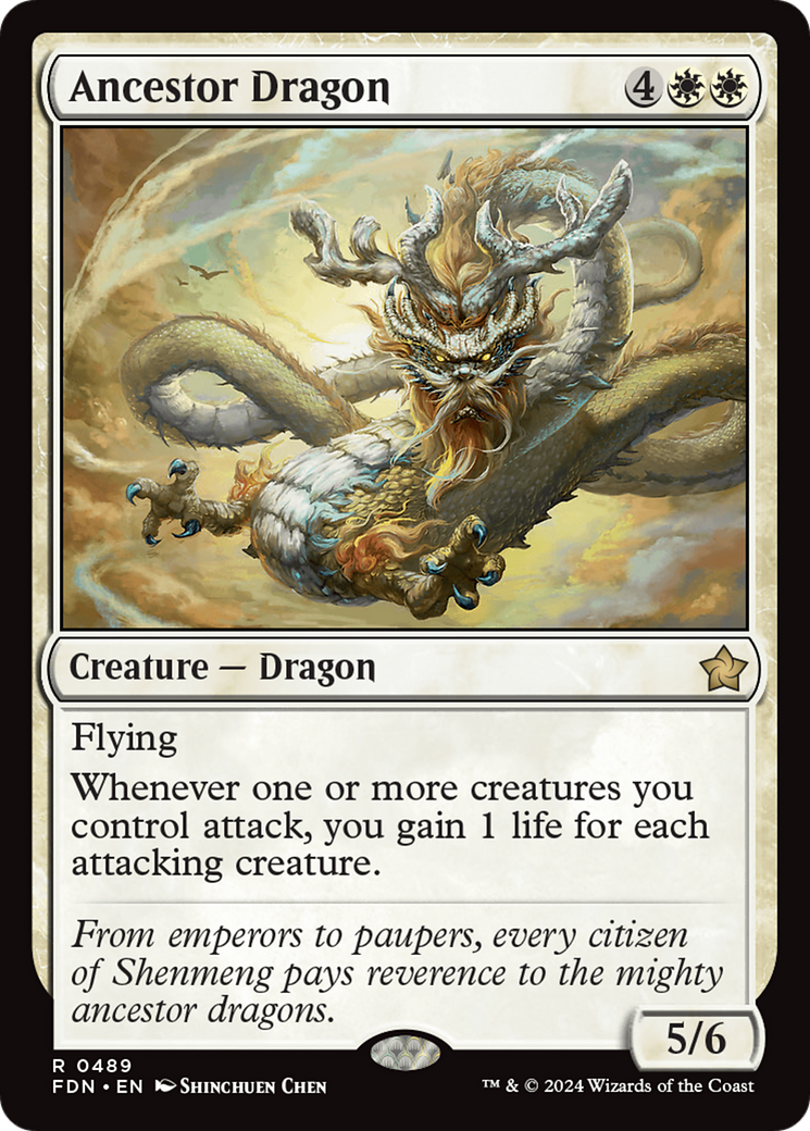 Ancestor Dragon (FDN-489)  - Foundations