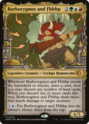 Borborygmos and Fblthp (Showcase) (MOM-303)  Foil - March of the Machine: (Showcase)