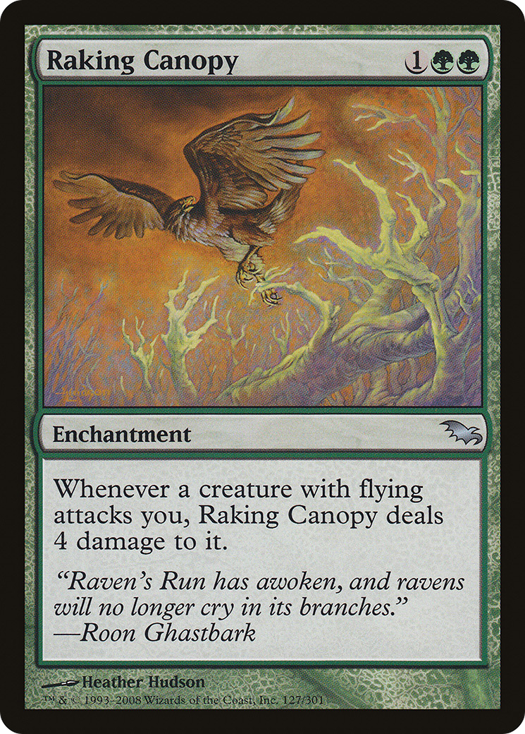 Raking Canopy (SHM-127)  Foil - Shadowmoor