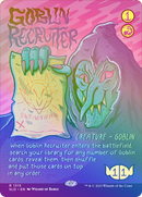 Goblin Recruiter (Rainbow Foil) (SLD-1313)  Foil - Secret Lair Drop (Borderless)