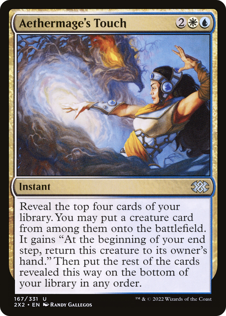 Aethermage's Touch (2X2-167)  - Double Masters 2022