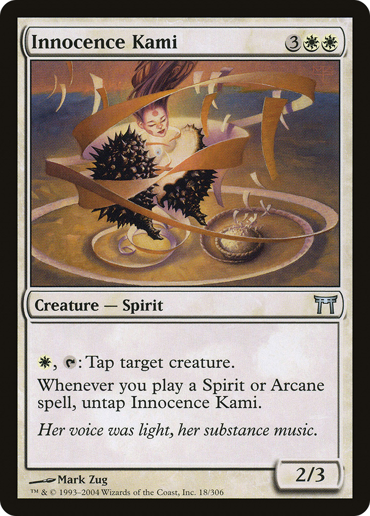 Innocence Kami (CHK-018)  - Champions of Kamigawa