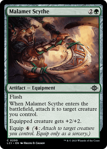Malamet Scythe (LCI-200)  - The Lost Caverns of Ixalan