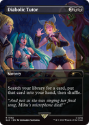 Diabolic Tutor (1592) (SLD-1592)  - Secret Lair Drop (Borderless)