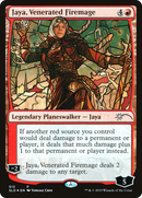 Jaya, Venerated Firemage (Stained Glass) (SLD-513)  Foil - Secret Lair Drop