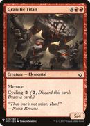 Granitic Titan (LIST-HOU-95)  - The List
