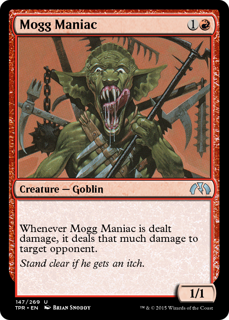 Mogg Maniac (TPR-147)  Foil - Tempest Remastered