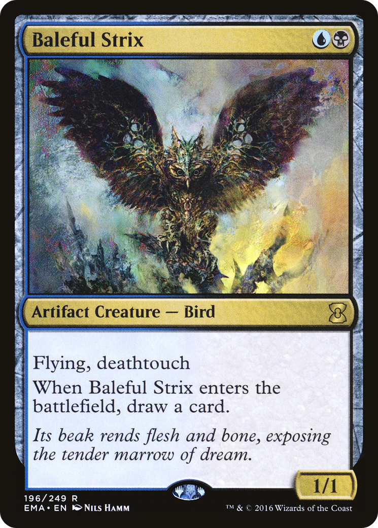 Baleful Strix (EMA-196)  Foil - Eternal Masters