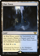 Port Town (NEC-174) - Neon Dynasty Commander