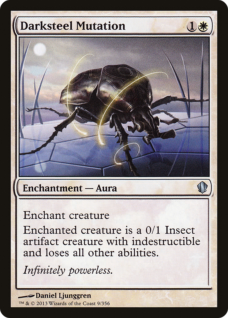 Darksteel Mutation (C13-009)  - Commander 2013
