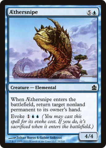 Aethersnipe (CMD-039)  - Commander 2011