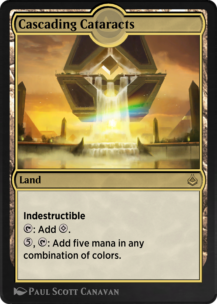 Cascading Cataracts (AKR-285)  - Amonkhet Remastered
