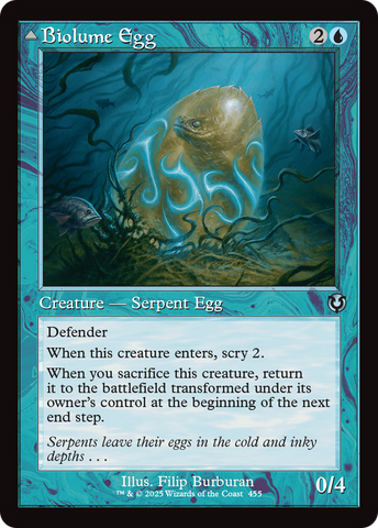 Biolume Egg (Retro Frame) (INR-455)  - Innistrad Remastered