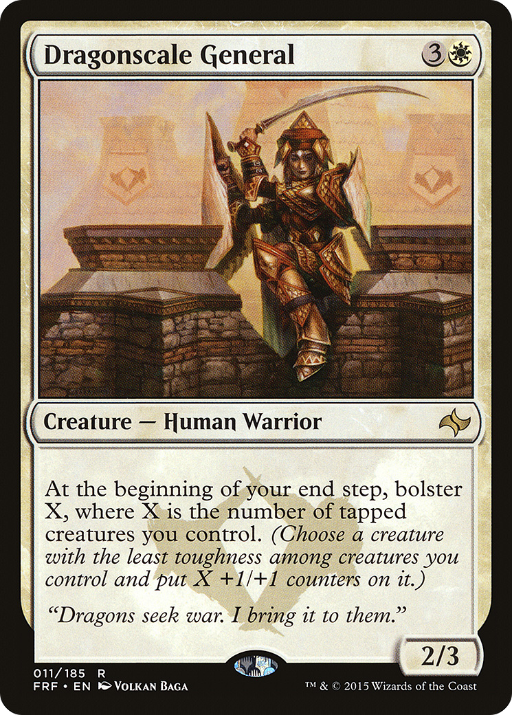 Dragonscale General (FRF-011)  Foil - Fate Reforged