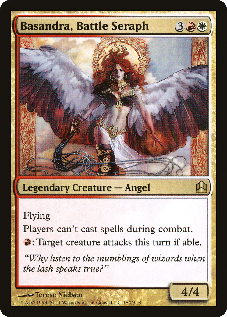 Basandra, Battle Seraph (CMD-184)  - Commander 2011