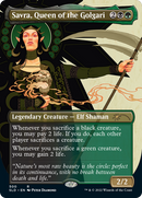 Savra, Queen of the Golgari (SLD-500)  - Secret Lair Drop (Borderless)