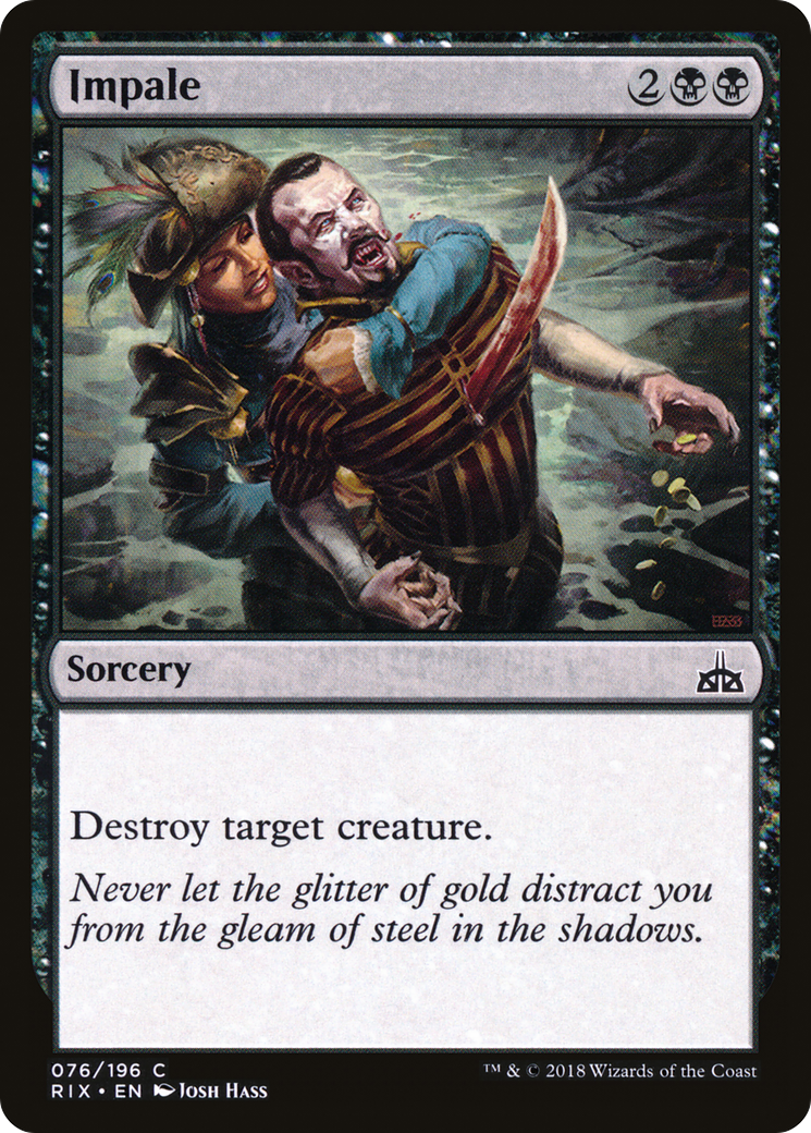 Impale (RIX-076)  Foil - Rivals of Ixalan