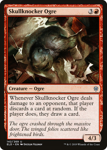 Skullknocker Ogre (ELD-142)  - Throne of Eldraine