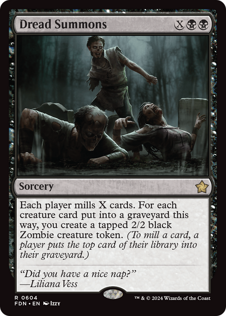 Dread Summons (FDN-604)  - Foundations