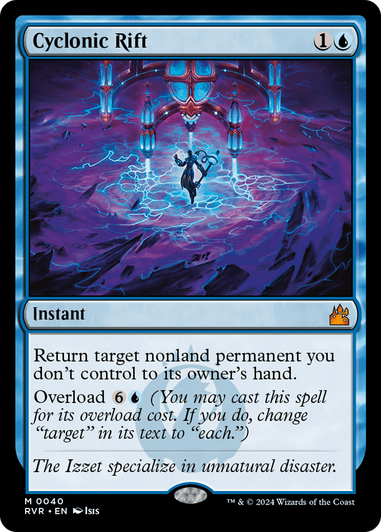 Cyclonic Rift (RVR-040)  Foil - Ravnica Remastered