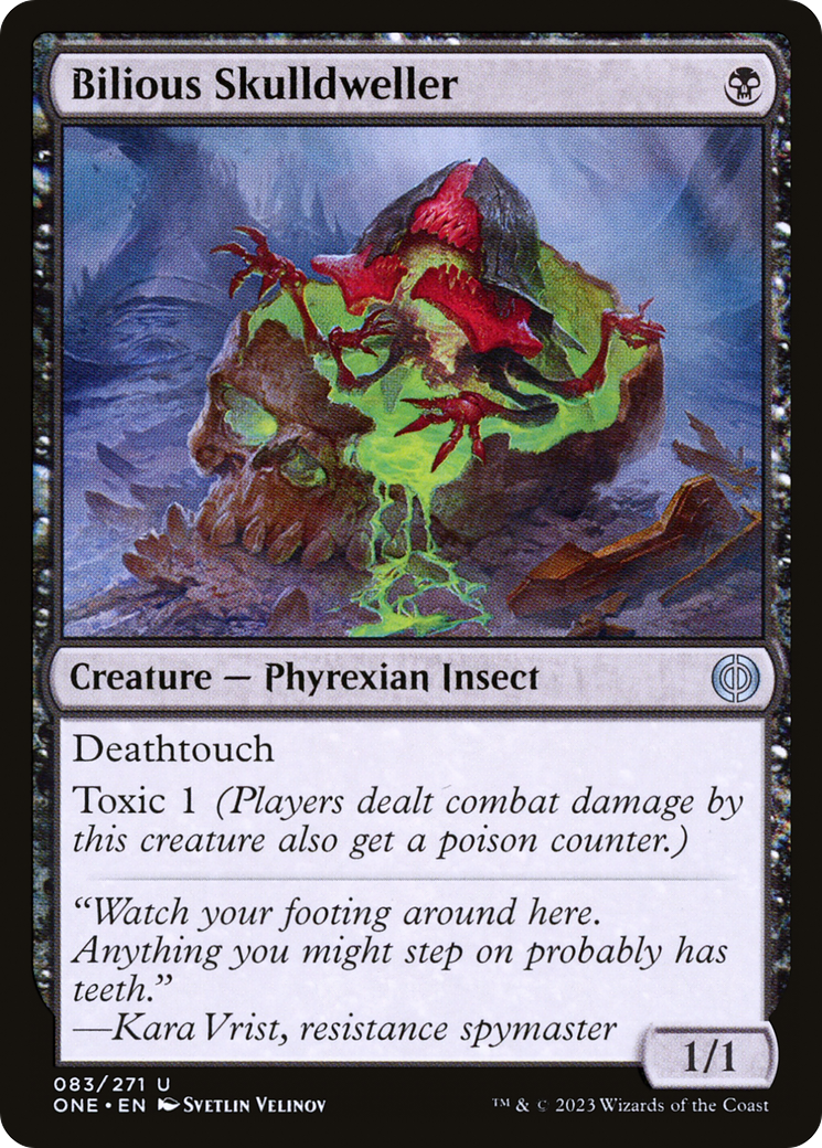 Bilious Skulldweller (ONE-083)  Foil - Phyrexia: All Will Be One