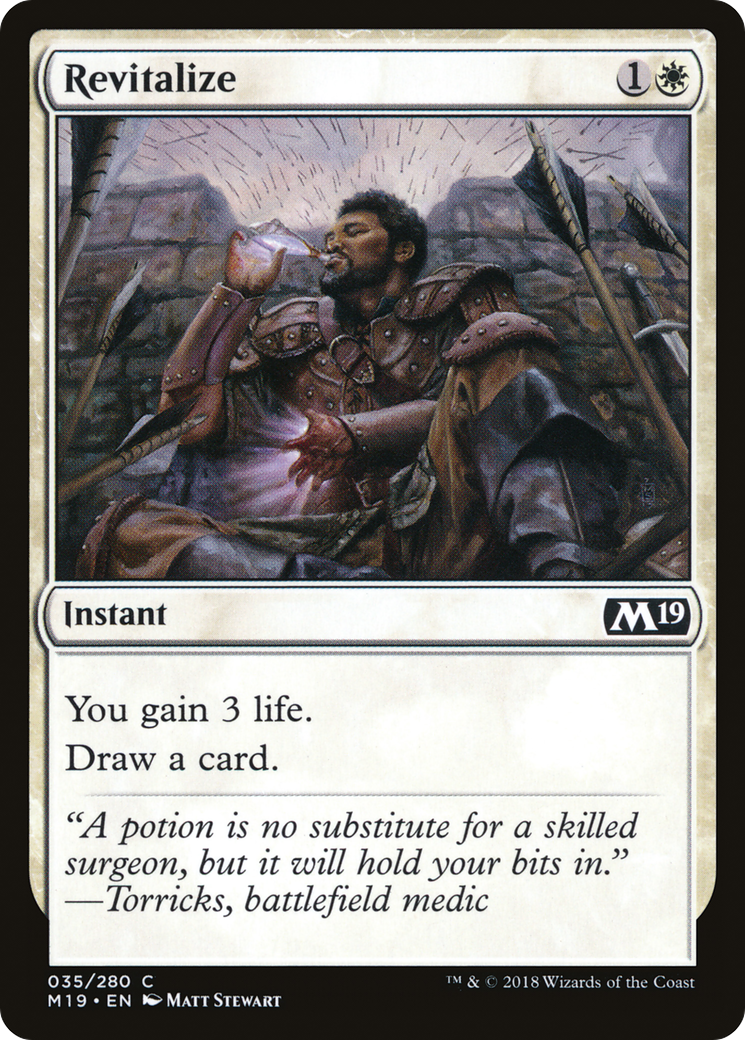 Revitalize (M19-035)  - Core Set 2019