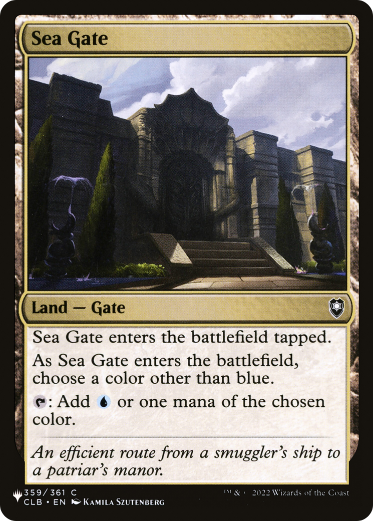 Sea Gate (LIST-359/361)  - The List