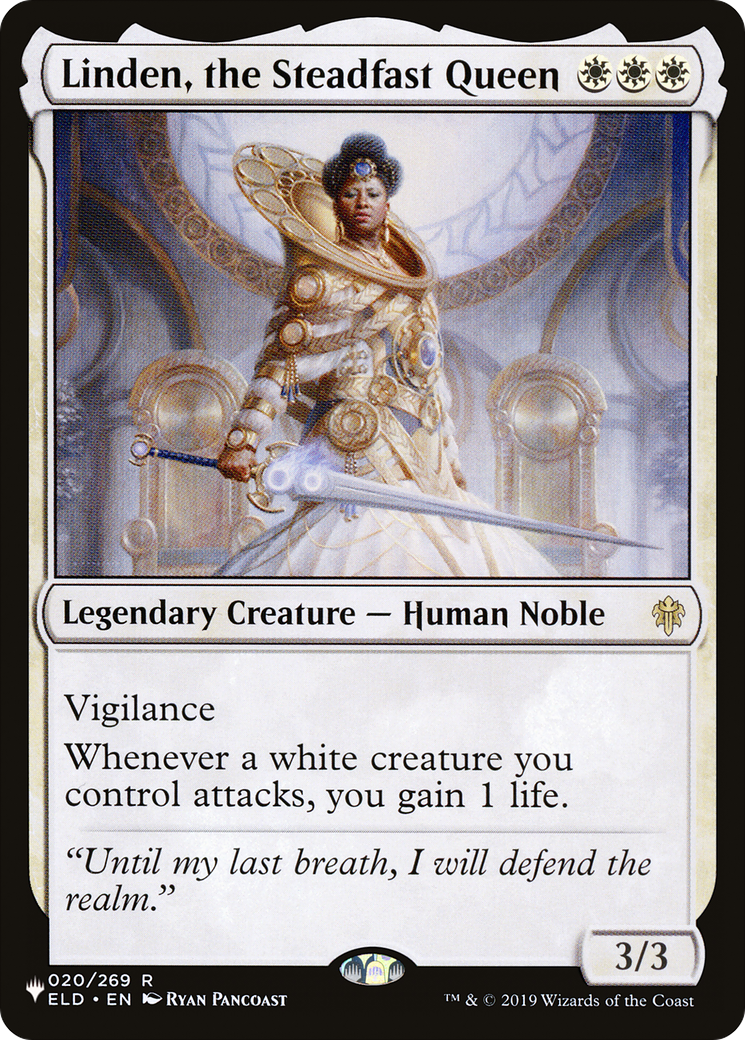 Linden, the Steadfast Queen (LIST-ELD-20)  - The List