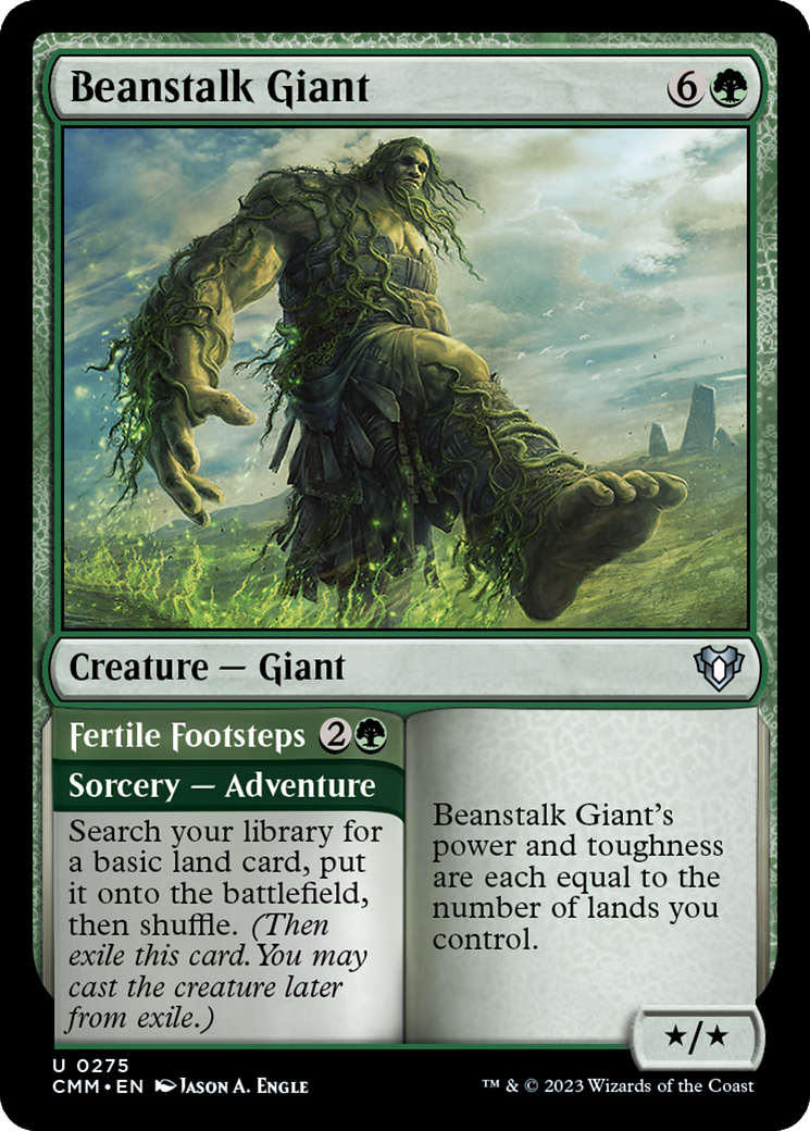 Beanstalk Giant (CMM-275)  - Commander Masters