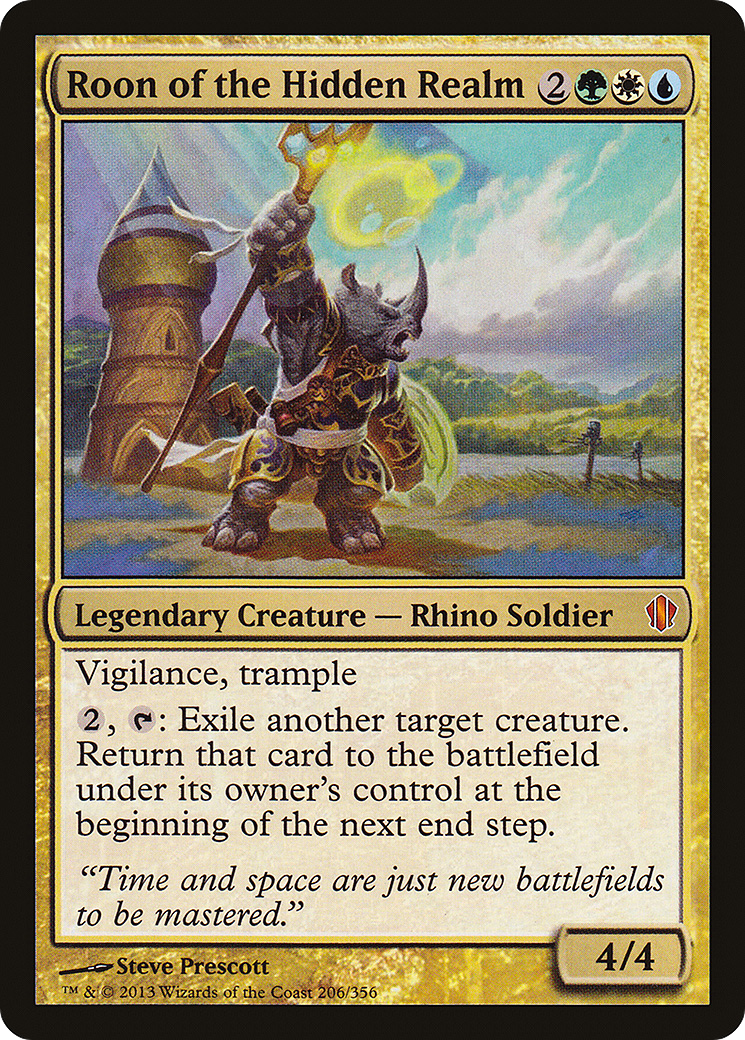 Roon of the Hidden Realm (C13-206)  - Commander 2013