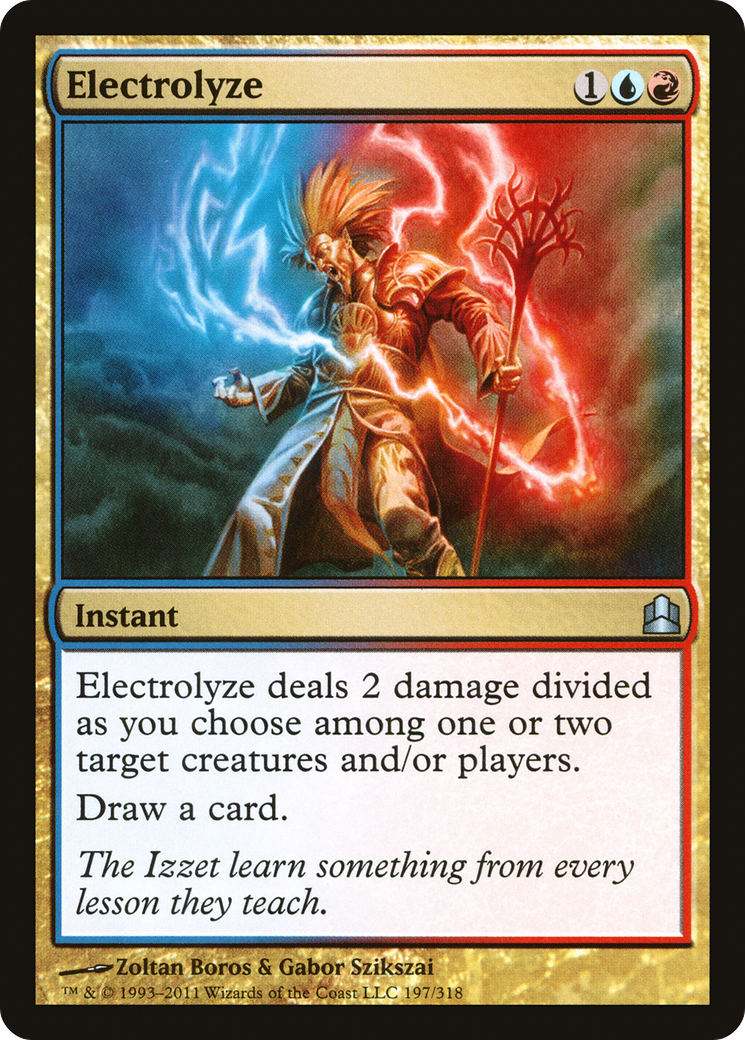 Electrolyze (CMD-197)  - Commander 2011