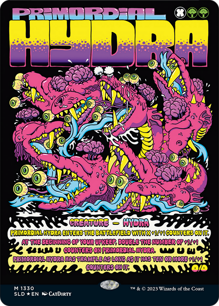 Primordial Hydra (SLD-1330) - Secret Lair Drop (Borderless) Foil