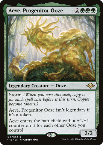 Aeve, Progenitor Ooze (MH2-148)  Foil - Modern Horizons 2