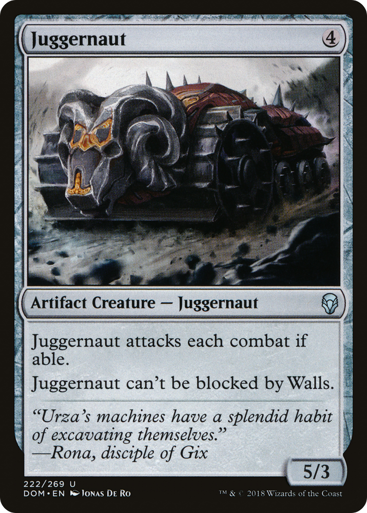 Juggernaut (DOM-222)  Foil - Dominaria