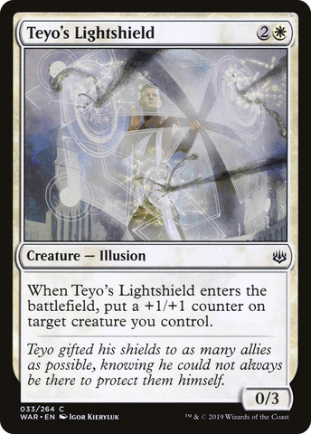 Teyo's Lightshield (WAR-033)  - War of the Spark