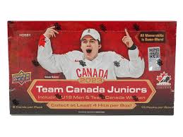 2023 Upper Deck Team Canada Juniors Hockey Hobby Box