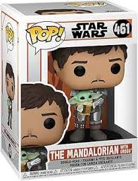 Funko Pop! Star Wars: The Mandalorian - The Mandalorian with Grogu