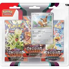 Pokemon Obsidian Flames 3-Pack Blister (Eevee)