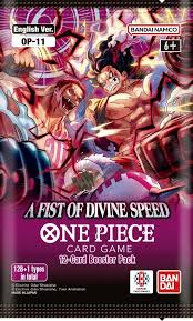 One Piece A Fist Of Divine Speed Booster Pack [OP11]