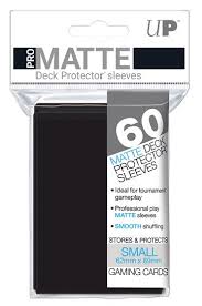 Ultra Pro Small Size Pro Matte Sleeves (Black)