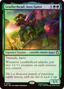 Leatherhead, Iron Gator (Surge Foil) (TMC-030)  Foil - Commander: Teenage Mutant Ninja Turtles