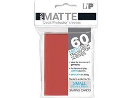 Ultra Pro Small Size Pro Matte Sleeves (Red)