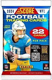 2024 Panini Score NFL Football Blaster Pack (22 Cards)