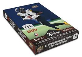 2020 Upper Deck CFL Canadian Football League Hobby Box